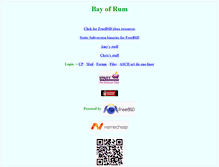 Tablet Screenshot of bayofrum.net